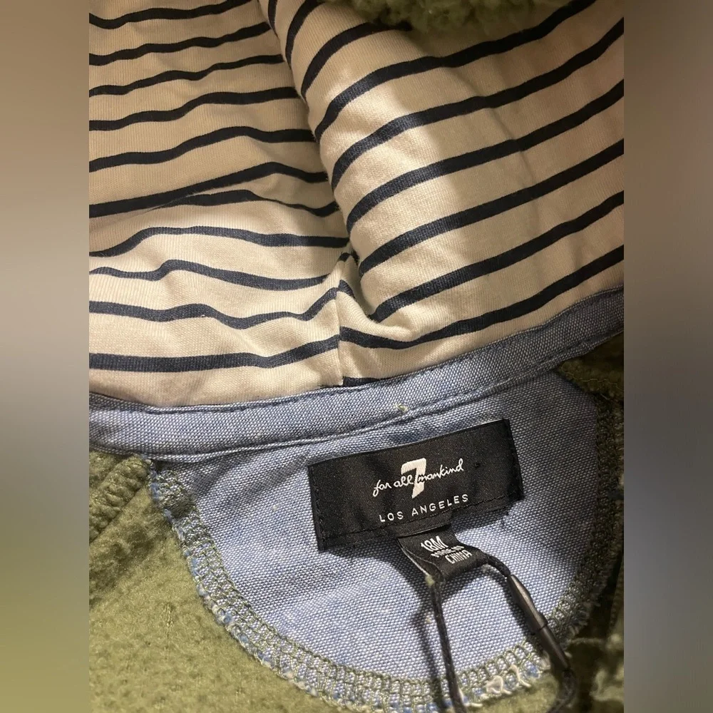 NWT Seven for All Mankind Baby Sherpa Snowsuit